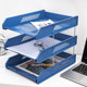 Office a4 file rack storage box desktop