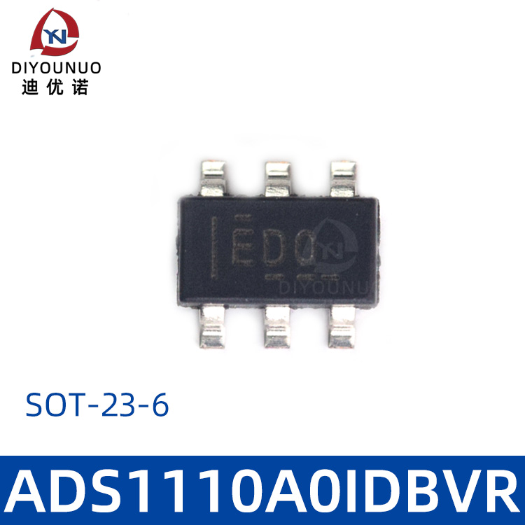 全新原装 ADS1110A0IDBVR SOT-23-6 16位模数转换器 IC芯片 现货 - 图0