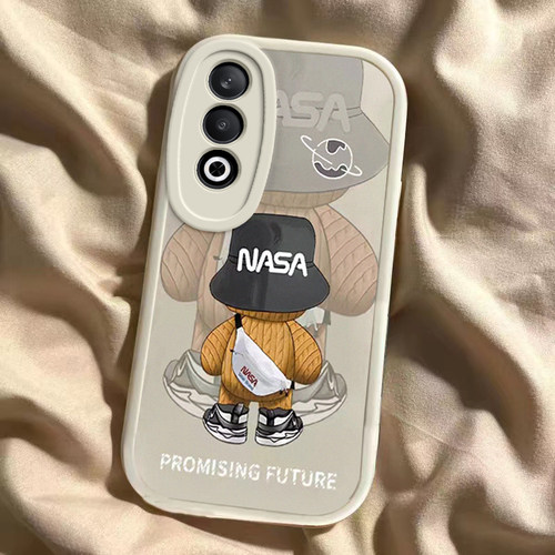 适用oppok12手机壳k12x新款oppok10pro/k11背影潮熊K10活力版oppk9x软硅胶套k5全包防摔opopk3/k7k9s卡通k1女 - 图1