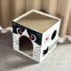 Cat nest corrugated cat scratching board cat two-story cardboard box house