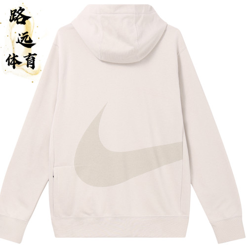 Nike/耐克 男子新款字母印花运动休闲宽松舒适连帽套头卫衣FZ4765 - 图2