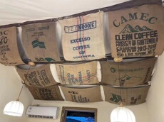 Burlap мешок 咖啡麻袋咖啡生豆麻包袋定制咖啡店网红打卡破店装饰咖啡豆麻布袋