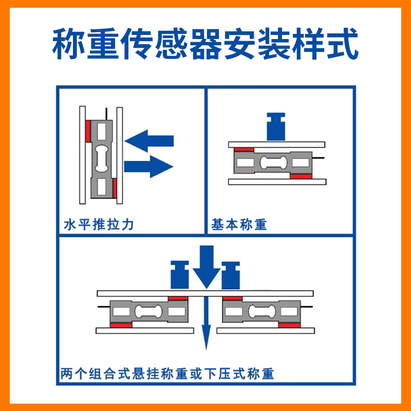 柯力DEG50kg100kg称重传感器S型拉压式配料灌装秤高精度测力机-图3