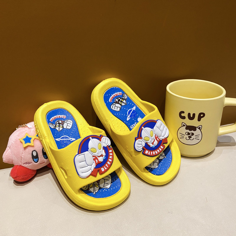 儿童凉拖鞋男女童中大童鞋家居厚底防滑软底浴室鞋一字拖夏季女童