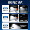 Solar human body sensing super bright garden clip light