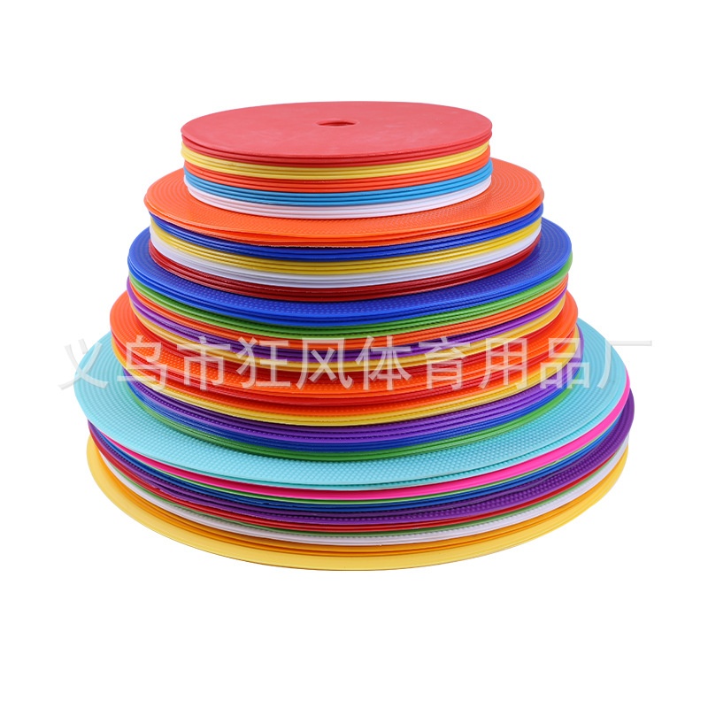 平面标志碟足球训练角标圆形标志物平面标志盘地垫网球标识物 - 图1