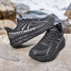 Tracker running shoes, lightweight, high-elastic, shock-absorbing running shoes for men and women, soft-soled, comfortable, couple-style jump rope, color-blocked mesh shoes