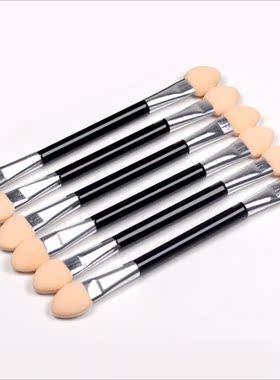 美甲闪粉一次性化妆刷双头眼影棒