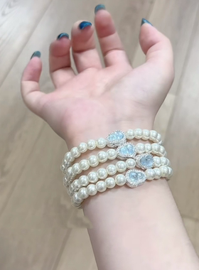 2025秋冬新款清冷感珍珠手链