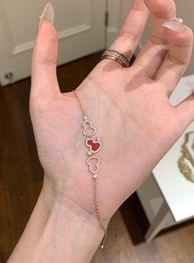 镶钻葫芦手链女新款时尚轻奢