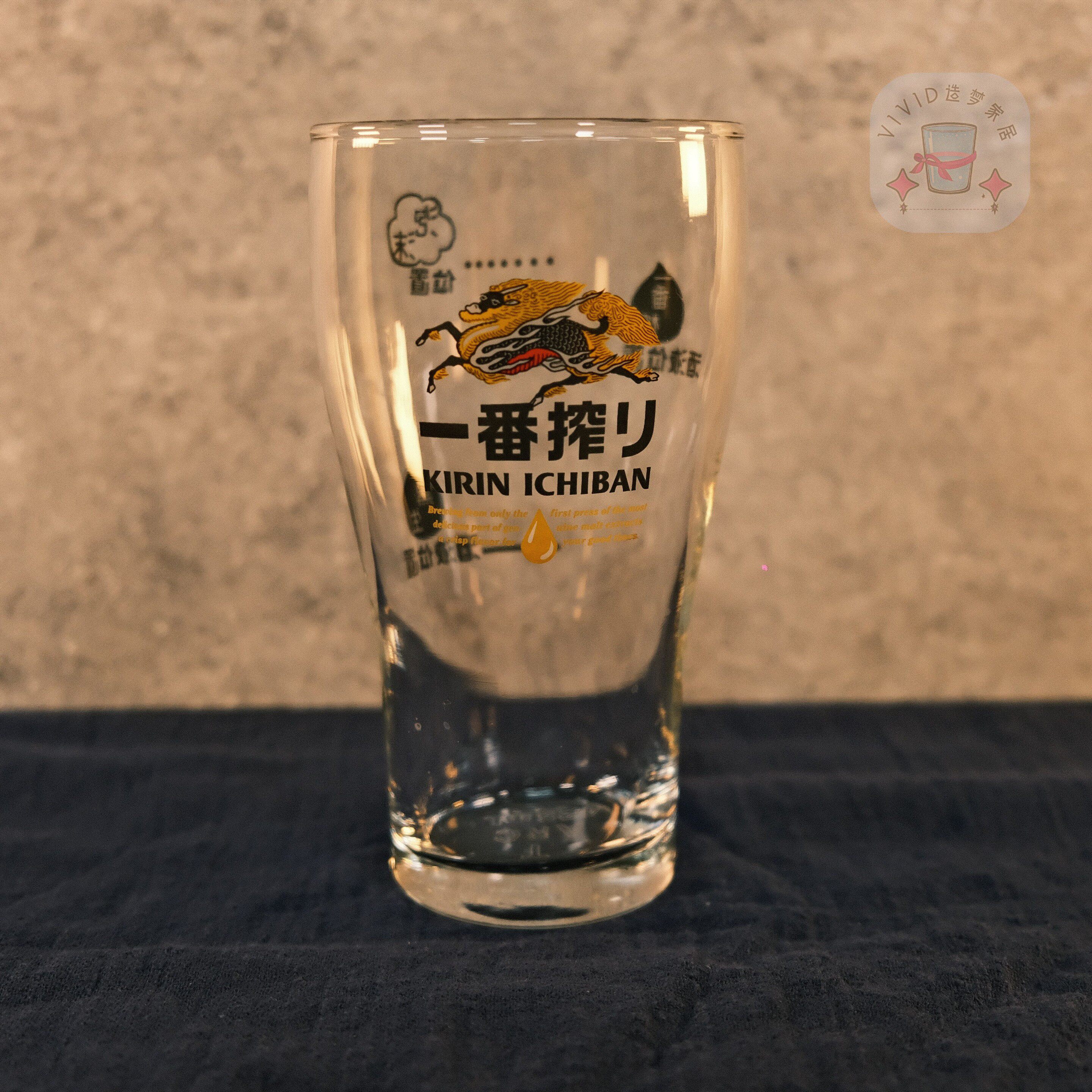 麒麟一番榨啤酒杯品脱杯玻璃杯复古黑啤酒精品酒具精酿日式包邮,淘宝优惠券,粉丝福利购,淘宝优惠卷