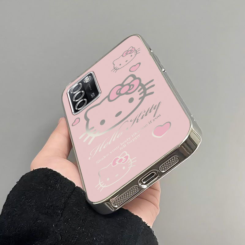 oppoA55手机壳oppoPEMM20套oppo新款PEMM00啊opa全包oppa防摔PEMMOO电镀opp0pp0ppo555g男A55S5g女OP粉色kt猫 - 图0