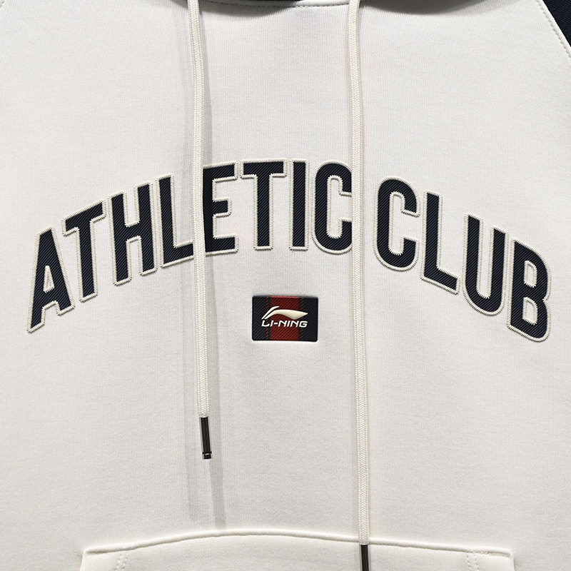 李宁女子吸汗舒适宽松套头连帽卫衣2026春季新品运动上衣AWDW158,淘宝优惠券,粉丝福利购,淘宝优惠卷