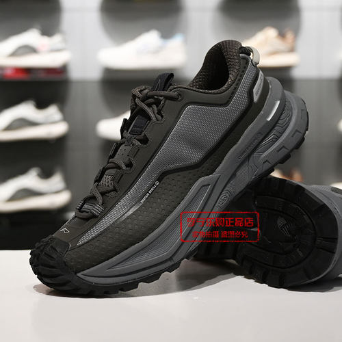 李宁CF溯行川2025冬季新款男子轻量高回弹户外防水徒步鞋AHTV047 - 图2