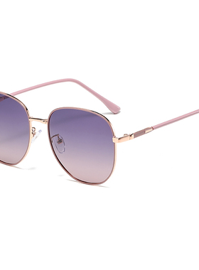 洛维亚防紫外线圆形时尚女士偏光