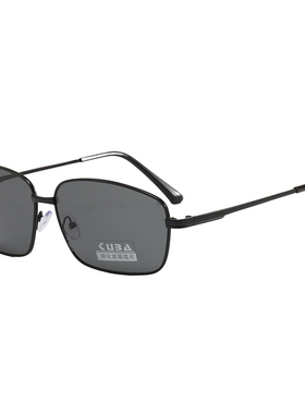 钢化玻璃镜片2026新款防紫外线墨镜开车钓鱼大脸男士司机太阳眼睛