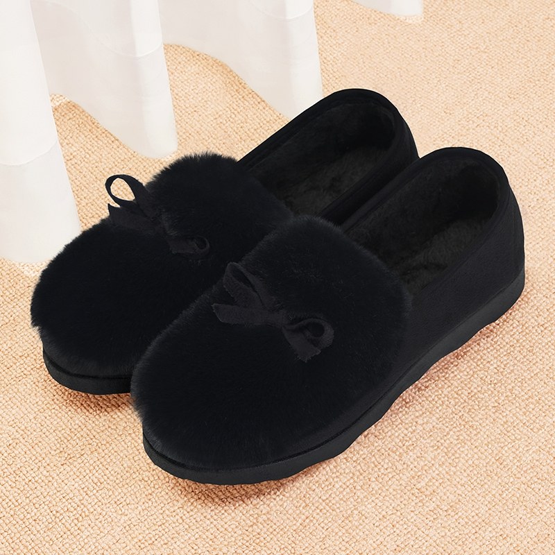 豆豆鞋女冬加绒新款平底老北京布鞋毛毛鞋外穿一脚蹬秋冬妈妈棉鞋,淘宝优惠券,粉丝福利购,淘宝优惠卷