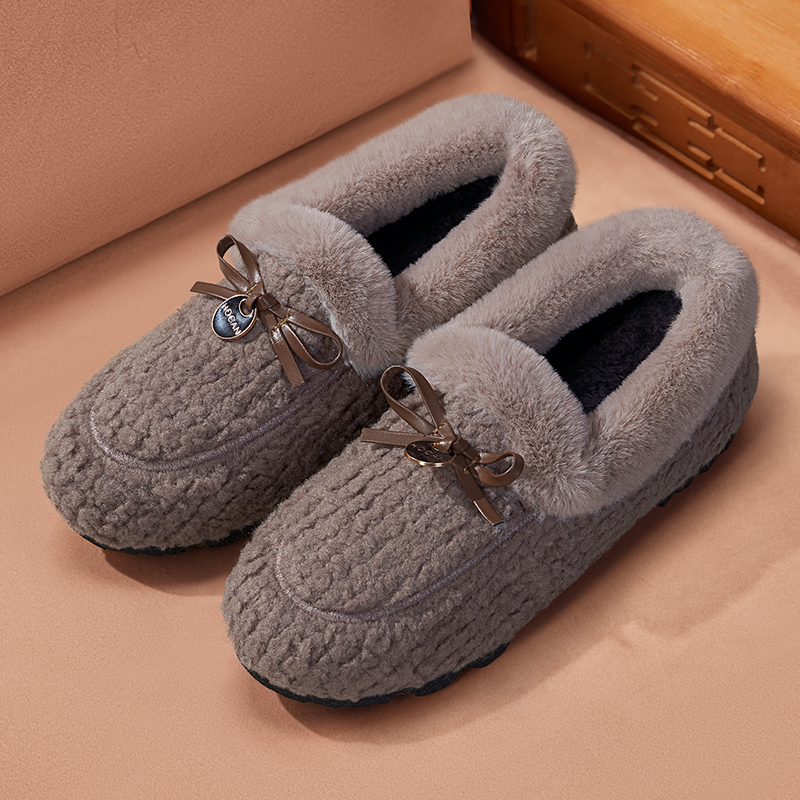 老北京布鞋女保暖棉鞋加绒妈妈一脚蹬毛毛鞋新款冬季加厚秋豆豆鞋,淘宝优惠券,粉丝福利购,淘宝优惠卷