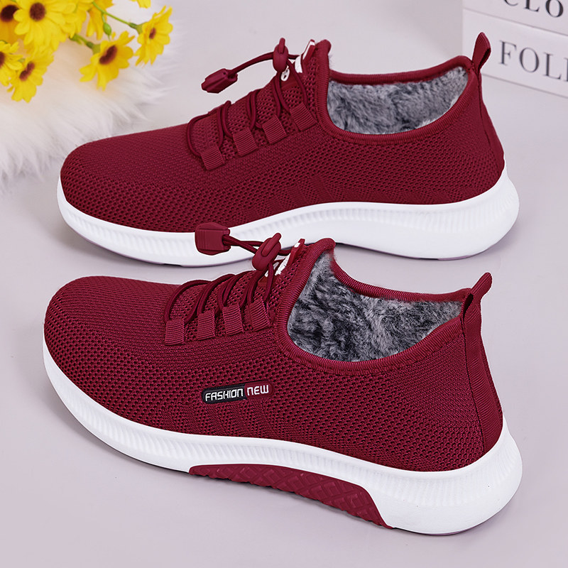 老北京布鞋女新款棉鞋冬保暖加绒防滑老人2025秋中老年运动妈妈鞋,淘宝优惠券,粉丝福利购,淘宝优惠卷