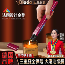 New igniter lengthened handle lighter kitchen coal-fired gas cooker special incense candle pulse electronic gun stick