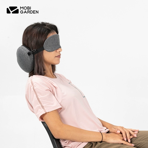 Дорожная комфортная повязка для глаз для кемпинга, подушка для шеи, самолет для сна, с защитой шеи