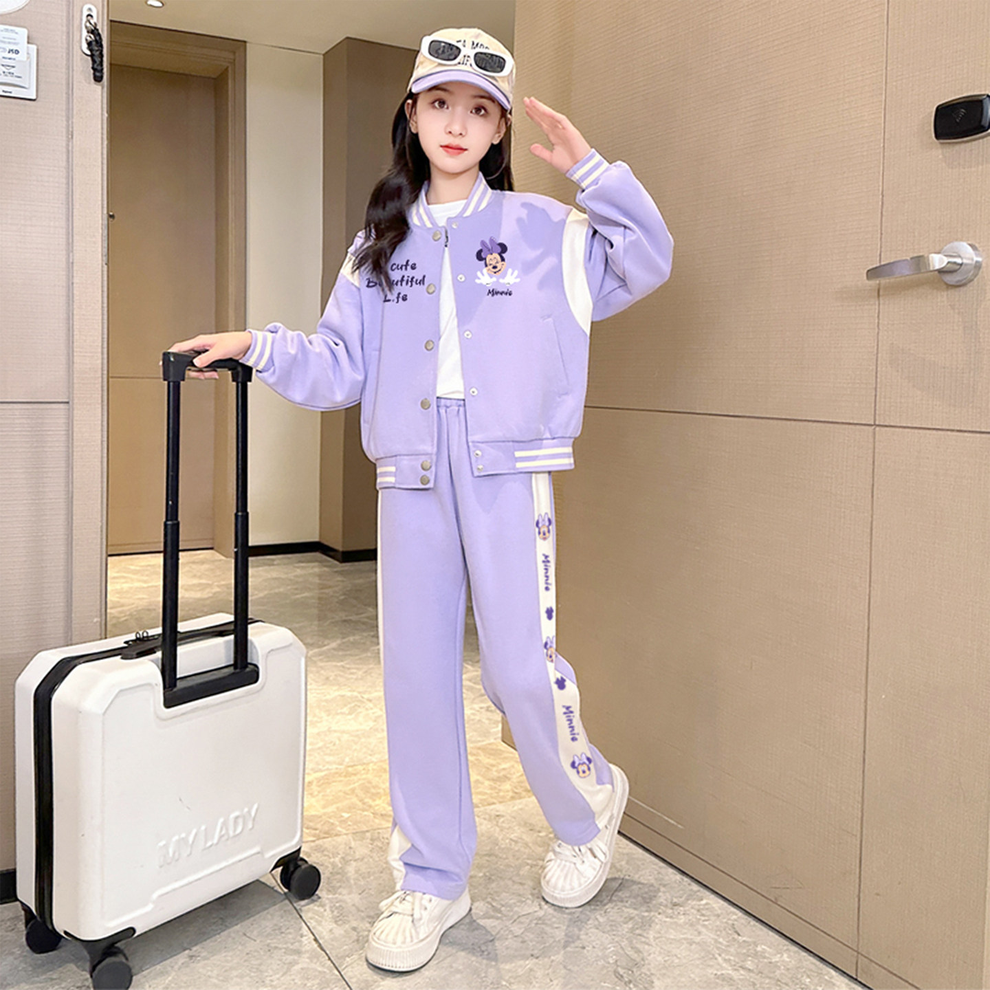 女童装套装2025新款秋装儿童秋季大童运动春秋款洋气时髦早秋女孩