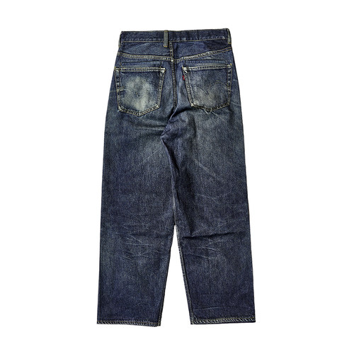 现货授权TOLQ Trompe loeil Denim Pants 休闲单宁牛仔长裤25FW - 图2