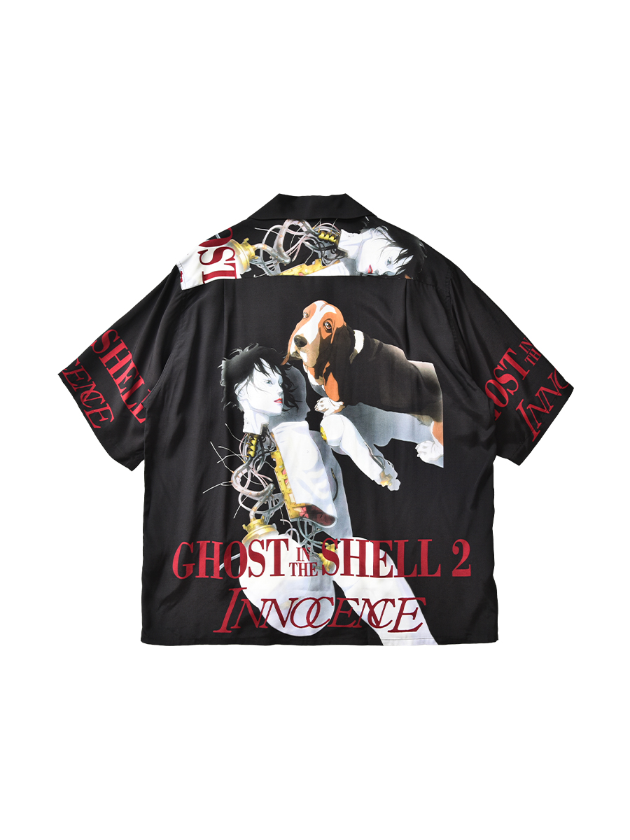 WACKO MARIA x 《攻壳机动队2 INNOCENCE》 夏威夷短袖衬衫 - 图0