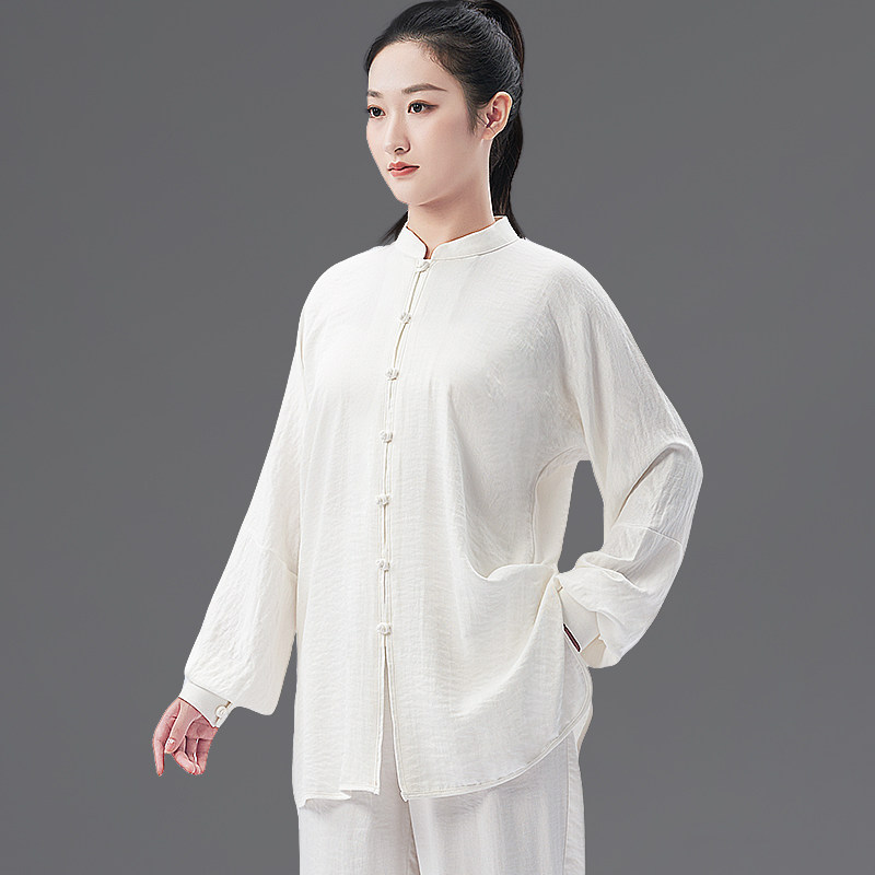 麻棉太极服女2025新款男款高端棉麻太极服秋冬日常可穿太极练功服,淘宝优惠券,粉丝福利购,淘宝优惠卷