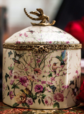 首饰盒欧式摆件高档配铜样板少女