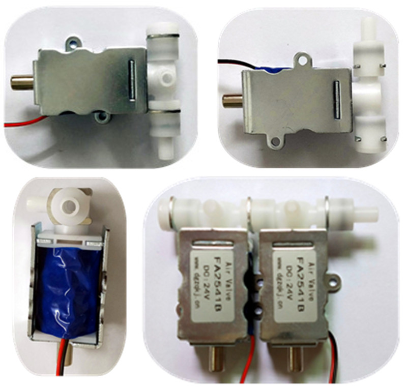 微型电磁阀组合Fa2541B两位三通阀24V二位三通阀12V常开常闭气阀