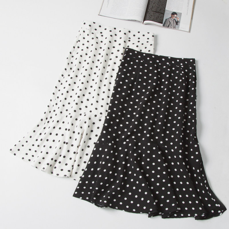 鱼尾裙夏季2020新款工装中长款长裙 yixi译熙半身裙