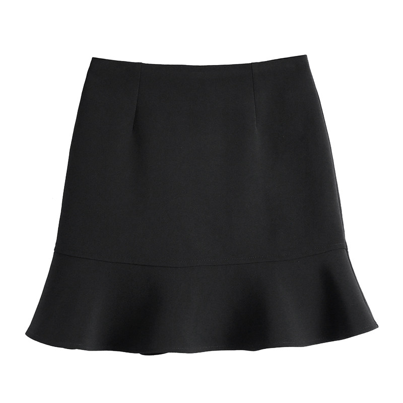 女秋2020新款a字韩版高腰鱼尾裙 yixi译熙半身裙