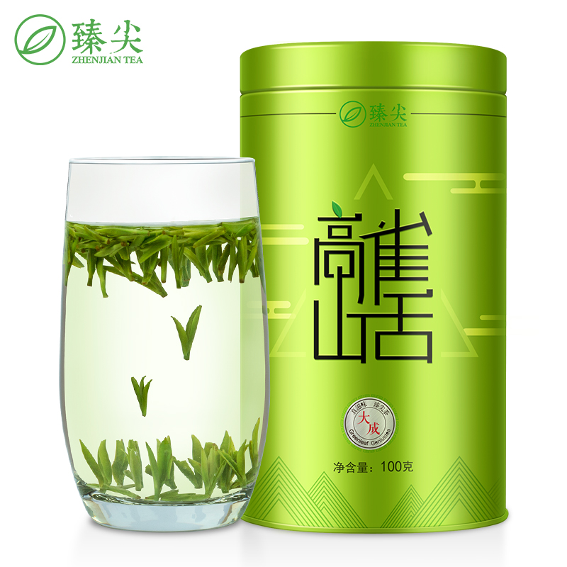 罐装 100g 四川竹叶茶蒙顶山茶 早春绿茶明前春茶 新茶 2018 雀舌茶叶 罐装 100g 四川竹叶茶蒙顶山茶 早春绿茶明前春茶 新茶 2018 雀舌茶叶