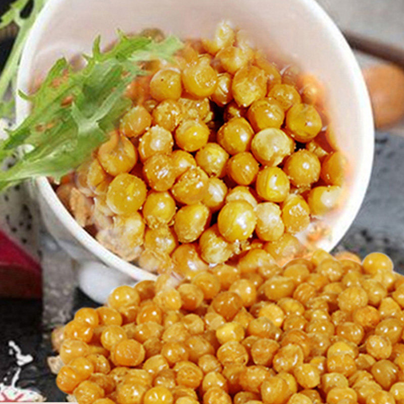 双塔 黄金豆1kg*2袋 拌粉香酥脆豌豆油烤牛肉味即食炸豆子零食,淘宝优惠券,粉丝福利购,淘宝优惠卷