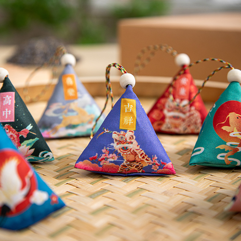 香囊diy材料包端午节古风香包随身小香袋手工制作艾草驱蚊小礼品