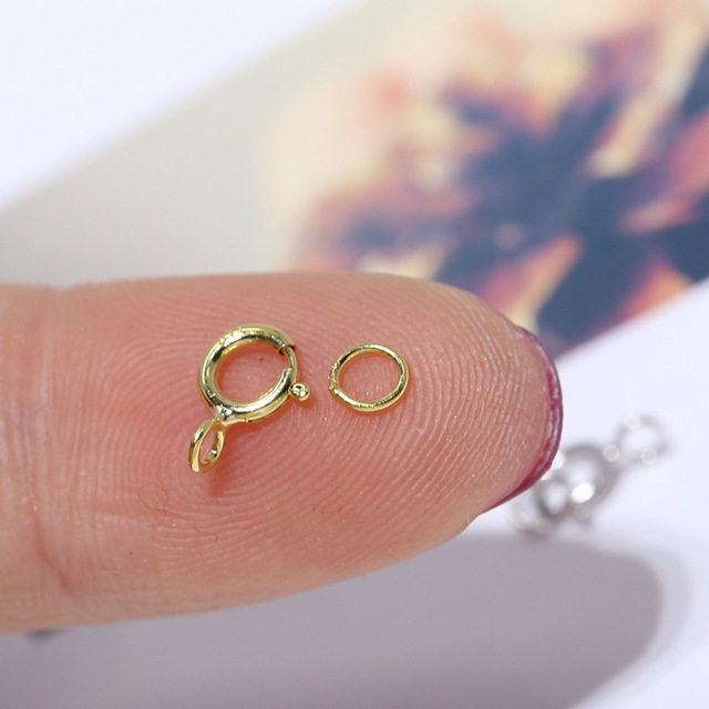 DIY饰品配件 S925纯银弹簧扣 项链手链串珠接头搭扣 手工材料,淘宝优惠券,粉丝福利购,淘宝优惠卷