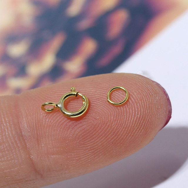 DIY饰品配件 S925纯银弹簧扣 项链手链串珠接头搭扣 手工材料,淘宝优惠券,粉丝福利购,淘宝优惠卷