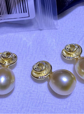 diy饰品配件螺旋珍珠手工项链坠