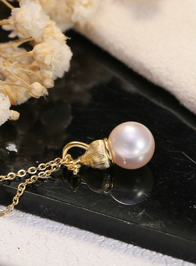 DIY配件S925纯银葫芦吊坠空托配