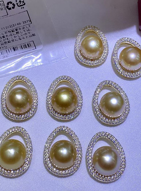 diy配件s925纯银闪亮珍珠玉石