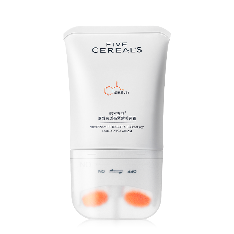 烟酰胺双滚轮 韩方五谷锦逸颈霜