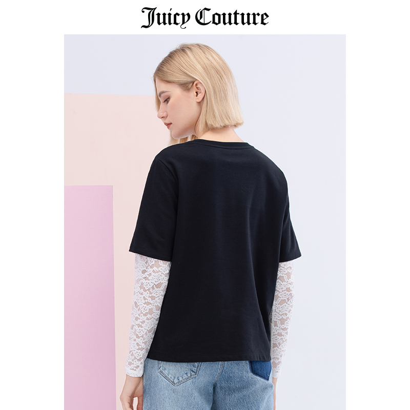 juicy couture橘滋新款t恤打底衫 juicycoutureT恤