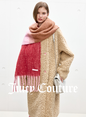 JuicyCouture橘滋保暖围巾