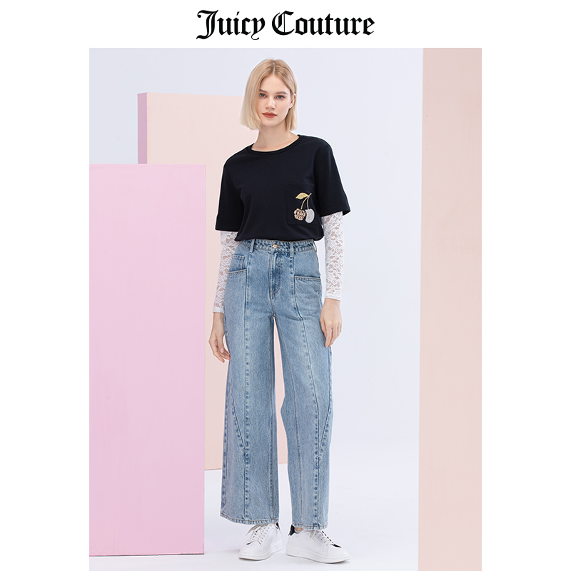 juicy couture橘滋新款t恤打底衫 juicycoutureT恤