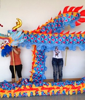 海浪乐器龙灯地区特色工艺品舞龙舞狮道具儿童龙小孩龙幼儿园用