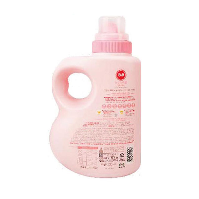 韩国进口保宁BB婴幼儿纤维洗涤剂 瓶装柔顺剂1500ml 新生儿用品