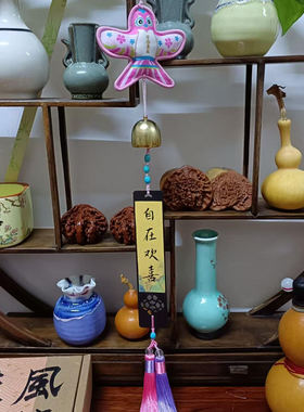 手写定制非遗纸鸢潍坊风筝香包风铃手工文创礼物新年春节祝福礼品