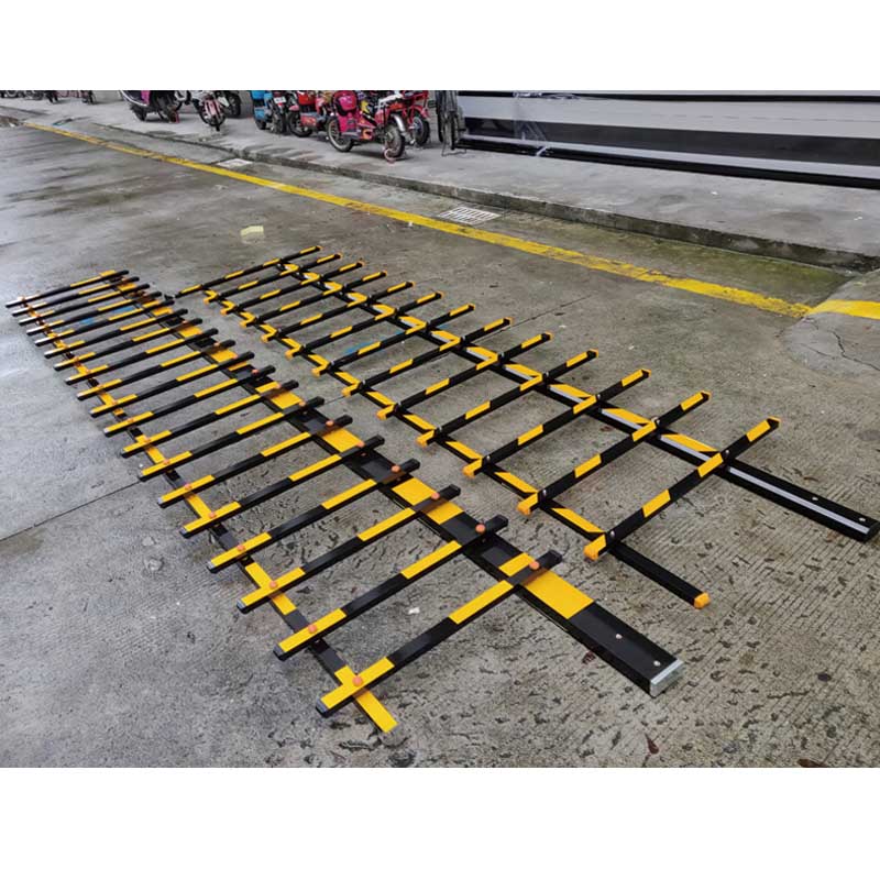 道闸栅栏杆黄黑四方栅栏杆停车场道闸栅栏杆小区大门栏杆 - 图0