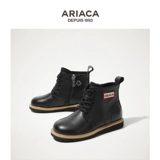 Martens, детские туфли, ботинки в английском стиле, короткие сапоги, коллекция 2021, осенние, тренд сезона, в британском стиле, из натуральной кожи